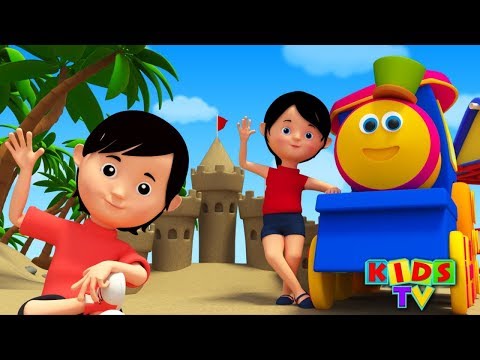 Head Shoulders Knees And Toes | Finger Family | Chubby Cheeks from Bob the Train