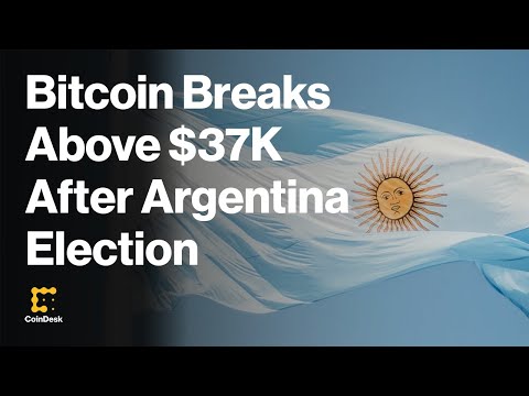 Bitcoin Breaks Above $37K After Argentina's Presidential Election Result