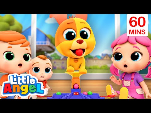 Bingo (Be Good!) | Little Angel 1 HR | Moonbug Kids - Fun Stories and Colors