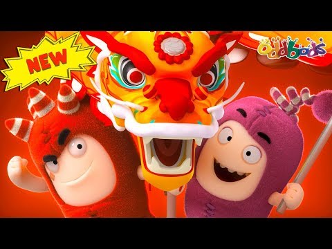 Oddbods | BARU | SELAMAT TAHUN BARU CINA! | Kartun Lucu Untuk Anak-Anak