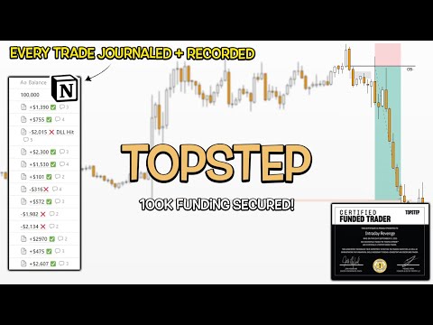 How I Passed Topstep's 100k Combine (Every LIVE Trade Recorded)