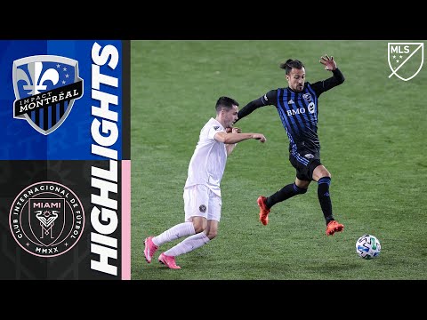 Montreal Impact vs. Inter Miami CF | October 17, 2020 | MLS Highlights