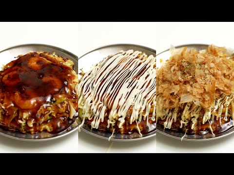 Super Easy Cabbage Recipe! Delicious Golden Okonomiyaki Recipe