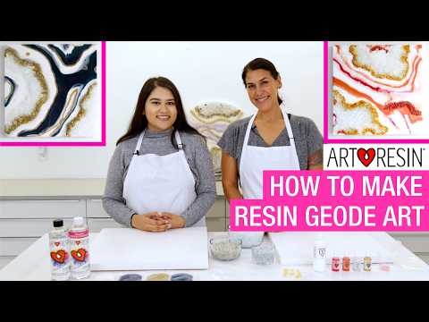 How To Make Resin Geode Art For Beginners