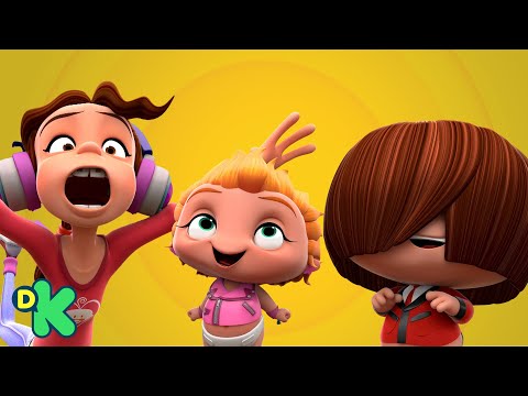 Festa de fraldas: momentos de divers&atilde;o dos beb&ecirc;s | Mini Beat Power Rockers | Discovery Kids Brasil