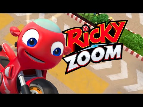 Ricky's Going FAST! ⚡️ Motorcycle Cartoon | Ricky Zoom | Cartoons For Kids