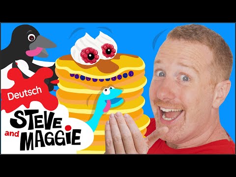 Die verr&uuml;ckte Pfannkuchengeschichte von Steve und Maggie Deutsch f&uuml;r Kinder