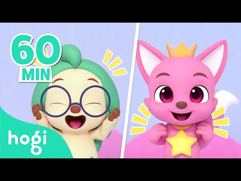 Head Shoulders Knees &amp; Toes + More Nursery Rhymes &amp; Kids Songs | Pinkfong &amp; Hogi