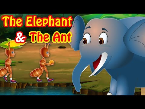 The Elephant And The Ant|Bed time Stories|Moral stories|Stories create using AI tools