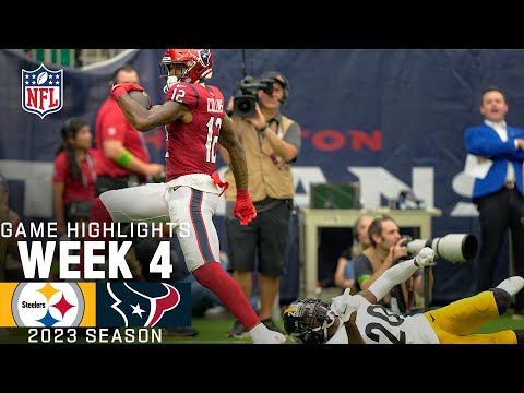 Pittsburgh Steelers vs. Houston Texans Game Highlights | NFL 2023 Week 4