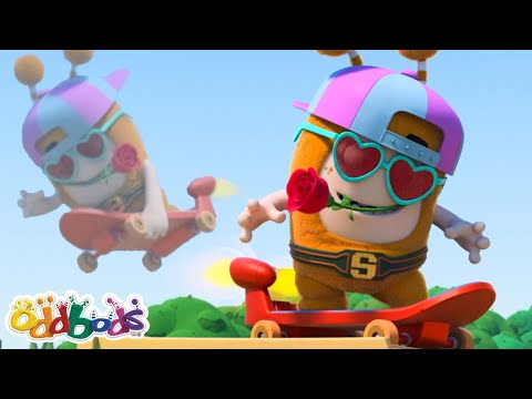 Slick's Extremely Cool | Oddbods Cartoons | Funny Cartoons For Kids