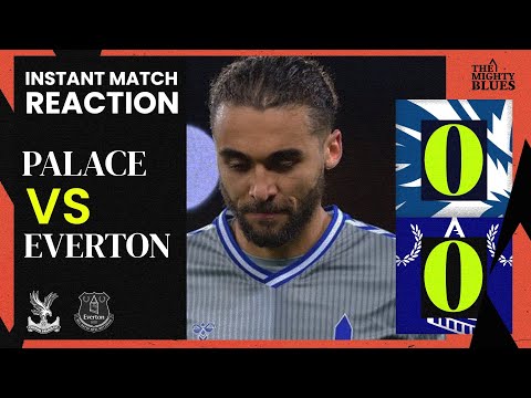 &ldquo;REFUSE TO PLAY NOW!!&rdquo; | Crystal Palace 0-0 Everton | FA Cup 3rd Round | Cams Instant Match Reaction