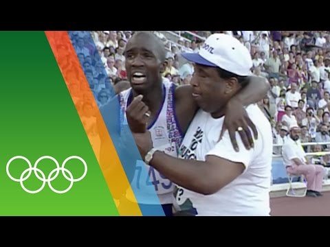 Derek Redmond at Barcelona 1992 | Epic Olympic Moments