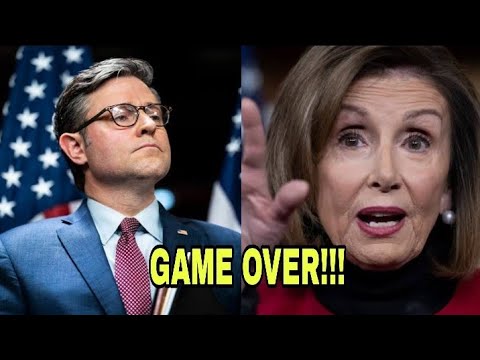 OMG!!! Nancy Pelosi in SERIOUS TROUBLE, Mike Johnson DESTROY Nancy Pelosi in an EPIC SPEECH