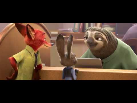 Zootropolis - Bradipi al lavoro alla motorizzazione civile