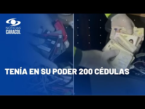 Capturado el terror de la suplantaci&oacute;n, un sujeto con 44 anotaciones judiciales