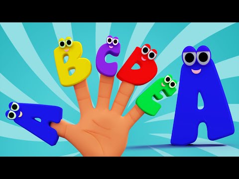 Alphabets Finger Family Songs And More | Nursery Rhymes By Kids tv