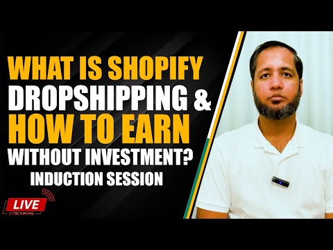 What is Shopify Drop-Shipping &amp; How To Earn Without Investment? | Hafiz Ahmed