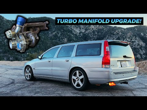 A Japanese Turbo Manifold for My Swedish Volvo V70R