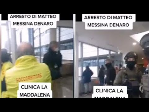 Messina Denaro, le immagini pochi attimi prima dell'arresto: &laquo;Lasciate un varco&raquo;