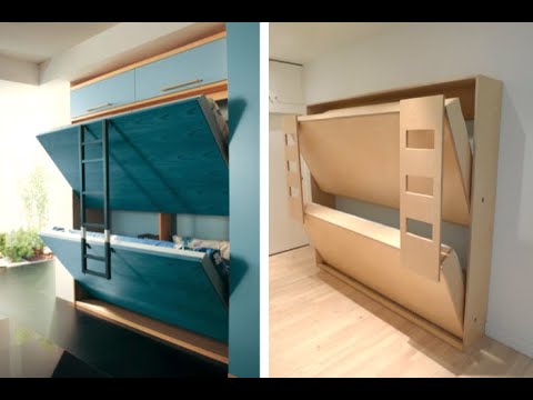 Amazing Space Saving Furniture Hidden In Wall #2