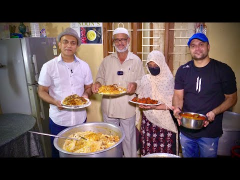 NOON&rsquo;S BIRYANI | This Family Serves &lsquo;Asli&rsquo; Home-Cooked HYDERABADI Biryani | Biryani Making At Home