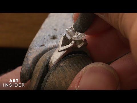 Melting 3 Rings Into A New &pound;26,000 Ring | Art Insider