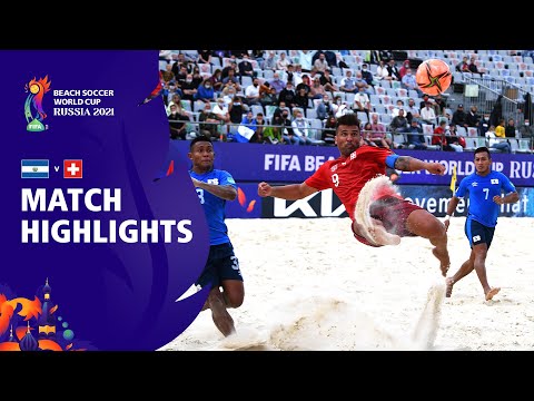 El Salvador v Switzerland | FIFA Beach Soccer World Cup 2021 | Match Highlights