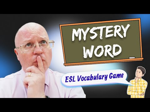 Simple ESL Vocabulary Game: &amp;quot;Mystery Word&amp;quot;