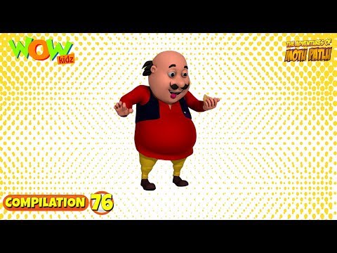 Motu Patlu - Non stop 3 episodes | 3D Animation for kids - #76