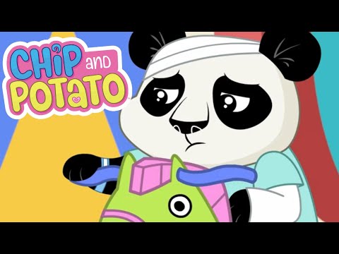 Chip and Potato | Chips Going To Hospital! | Cartoons For Kids