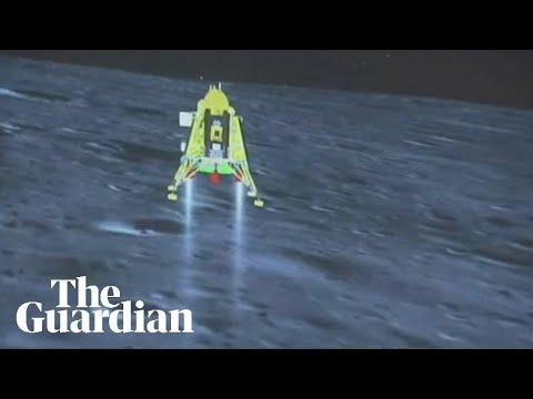 India's Chandrayaan-3 makes historic moon landing