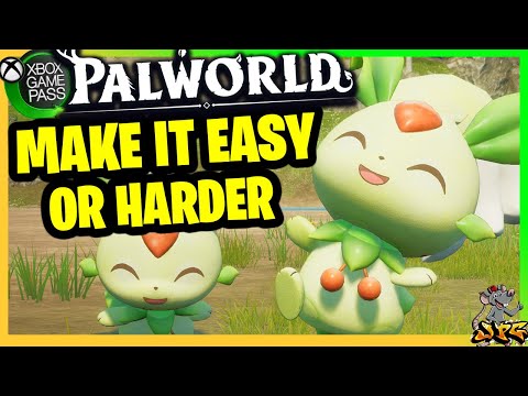 MAKE PALWORLD EASIER! Palworld Settings Guide! Quicker Tame's! Easy Combat, Everything Need To Know