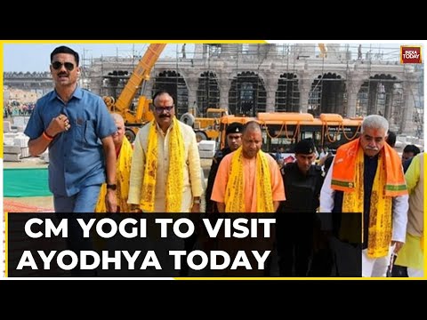 U.P. CM Yogi Adityanath To Visit Ayodhya Today To Review The Preparations For PM Modi Visit