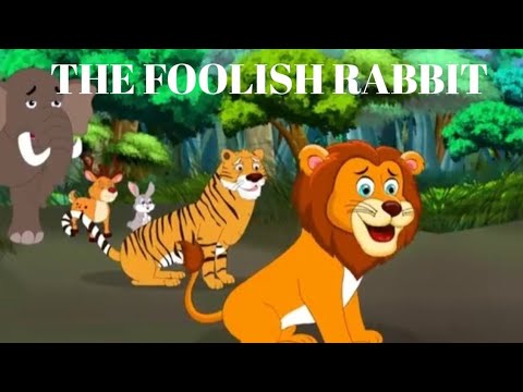 The Foolish Rabbit|Khargosh Aur Nariyal ki kahani|Sky Is Falling Down|Moral Story|Yusiyuni kids