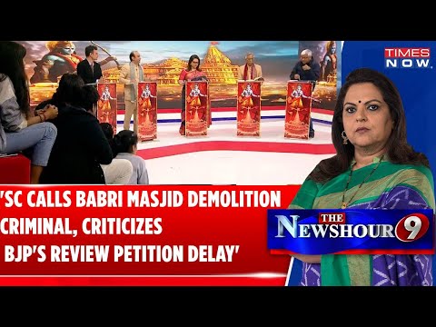 SC Labels Babri Masjid Demolition Criminal, Criticizes BJP for Not Filing Review Petition:Panelist