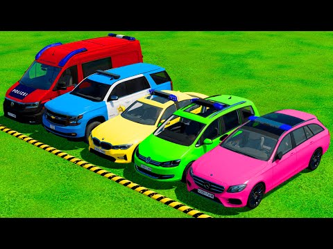 DELIVERY VOLKSWAGEN, CHEVROLET, BMW, MERCEDES IN COLOR GARAGES! - Farming Simulator 22