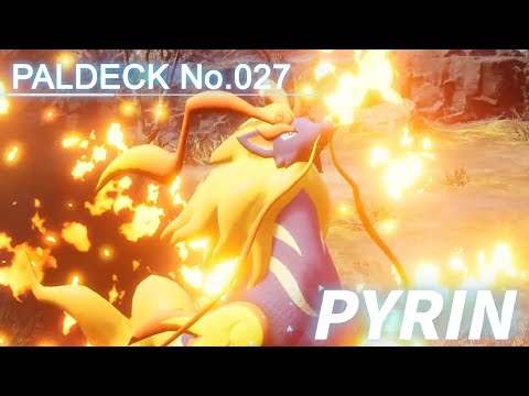 Paldeck | No.027 PYRIN - Palworld | Gameplay | Pocketpair