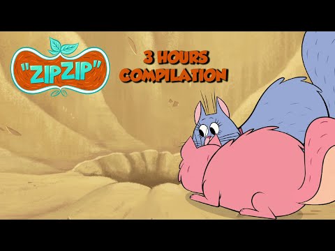 Zip Zip *What is he doing down there? * 3 hours Season 1 - COMPILATION - Cartoon for kids