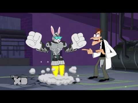 Phineas and Ferb - Return Of The Rogue Rabbit - Super Rabbit! - Disney XD UK HD