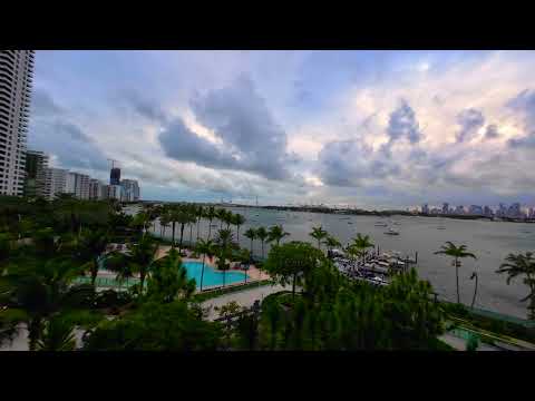 Pondering Life at Miami Beach - 4K 60fps HDR Sunset &amp;amp; Meditation