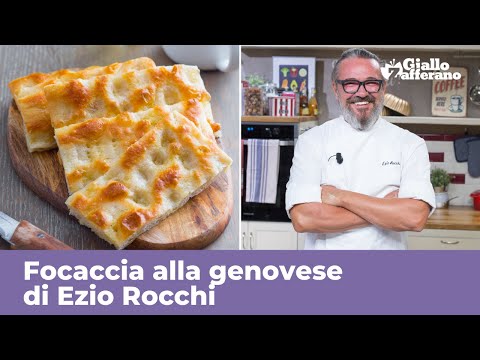 GENOESE  FOCACCIA by Ezio Rocchi PERFECT ORIGINAL RECIPE