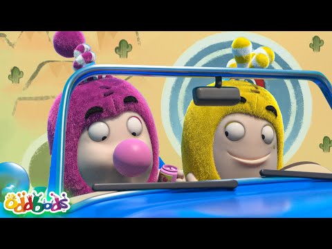 Road Trip | Perjalanan Jalan Raya  | Oddbods | Cute Cartoons for Kids @Oddbods Malay