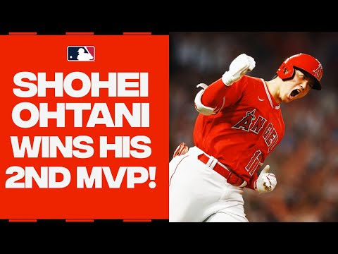 Shohei Ohtani's AMAZING year earns him his SECOND MVP! | 2023 AL MVP Highlights