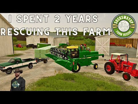 I Spent Two Years Rescuing This Farm From Debt | Farming Simulator 22 | SWU Farm Rescue Supercut