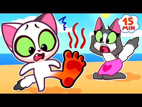 🥶 Cold vs Hot 🥵 Good Habits and Safety Rules 😸 Funny Stories for Kids 😊 Purr-Purr