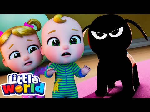 Halloween Monster in the Dark! | Little World By Little Angel | Kids Songs &amp; Nursery Rhymes