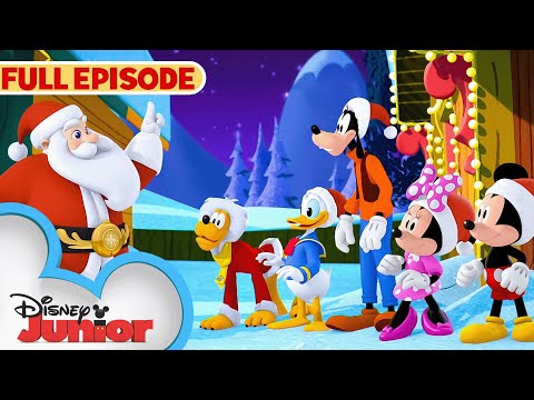 Mickey Mouse Funhouse Holiday Full Episode🎄 | Santa's Crash Landing | S2 E26 | 