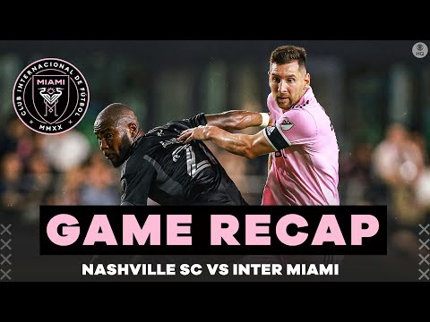 Lionel Messi, Inter Miami FINISH IN SCORELESS DRAW vs Nashville SC [FULL GAME RECAP] | CBS Sports