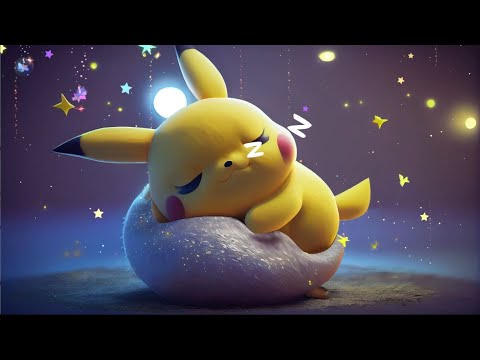 2 Hours Super Relaxing Baby Music ♫ Sleep Music 💤 Simple Animation 💤 Brahms lullaby